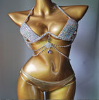 ‘Diamond Drapery’ Luxury Bikini