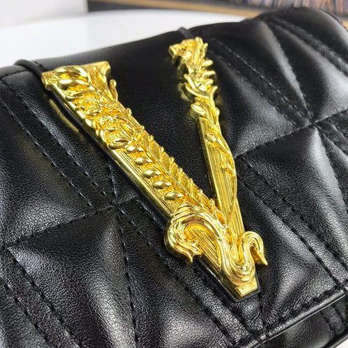 Versace Logo Plaque Bag
