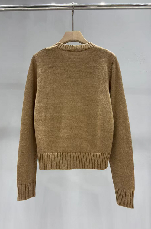 Prada Crest Emblem Knit Sweater