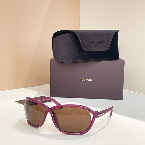 Tom Ford Oversized Gradient Shield Sunglasses
