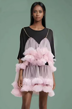 'Calliodora' Puffy Dress