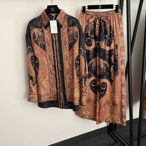 Barocco Ember Silk Ensemble – Zimmermann Inspired Set