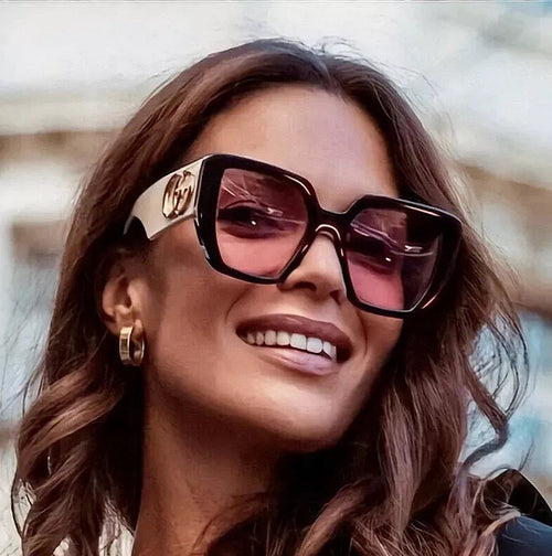 Gucci Oversized Square GG Logo Sunglasses Collection