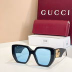 Gucci Oversized Square GG Logo Sunglasses Collection