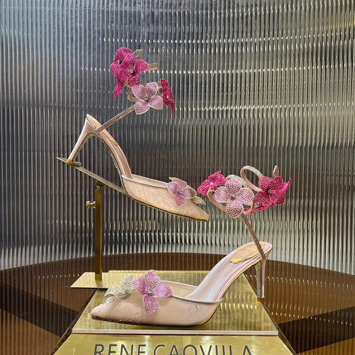 Rene Caovila Floraine Heels