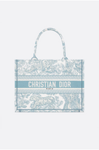 Dior Blue Toile de Jouy Book Tote – Medium