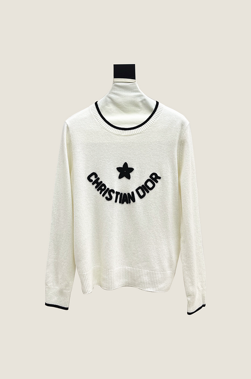 Dior Étoile Monogram Knit Sweater