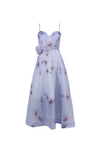 Fior di Lilla Bustier Midi Dress