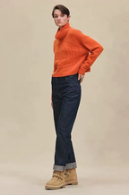 Hermès “Lys de Neige” Wool-Cashmere Turtleneck Set