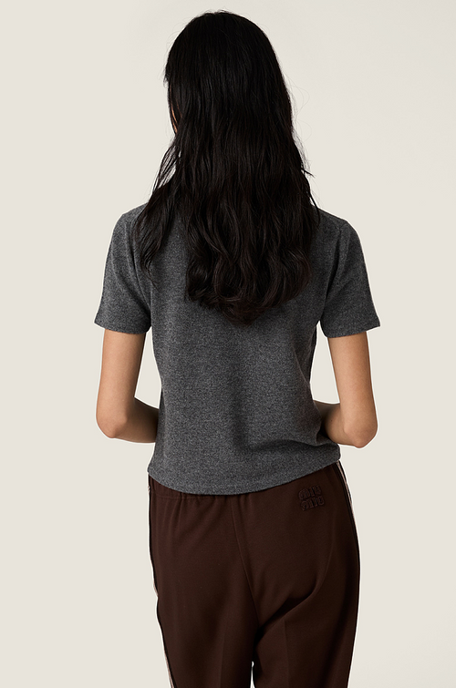Miu Miu “Luna Cashmere Knit Tee