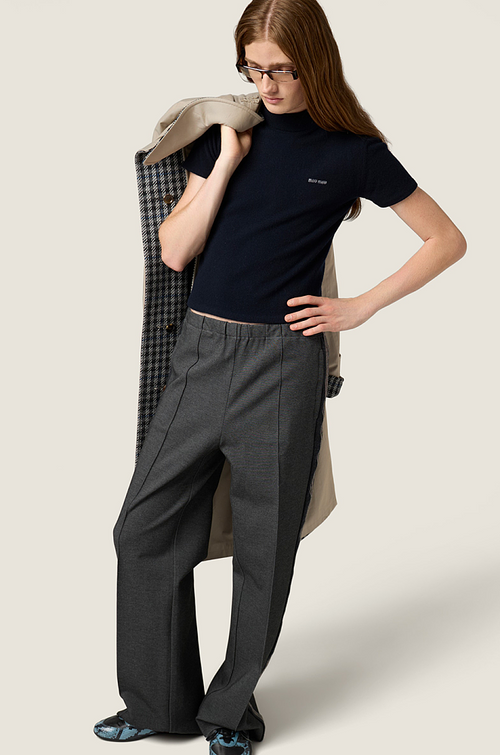 Miu Miu “Luna Cashmere Knit Tee