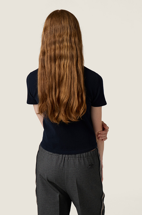 Miu Miu “Luna Cashmere Knit Tee