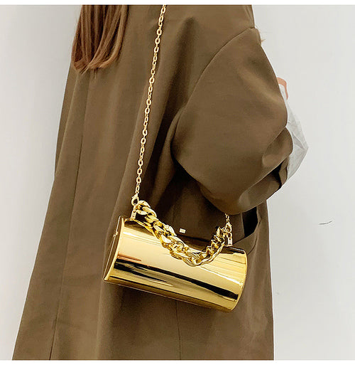 Aurum Cylindre Chain Clutch