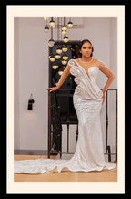 Vérité Blanche – Sculptural Bridal Gown