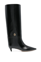 Fendi Colibrì Leather Knee Boots