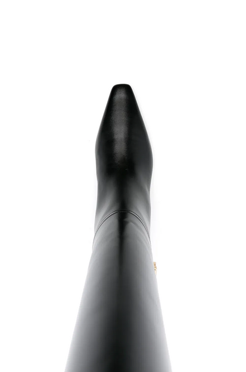 Fendi Colibrì Leather Knee Boots