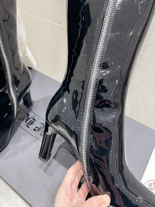 Chrome Heart Heel Boots