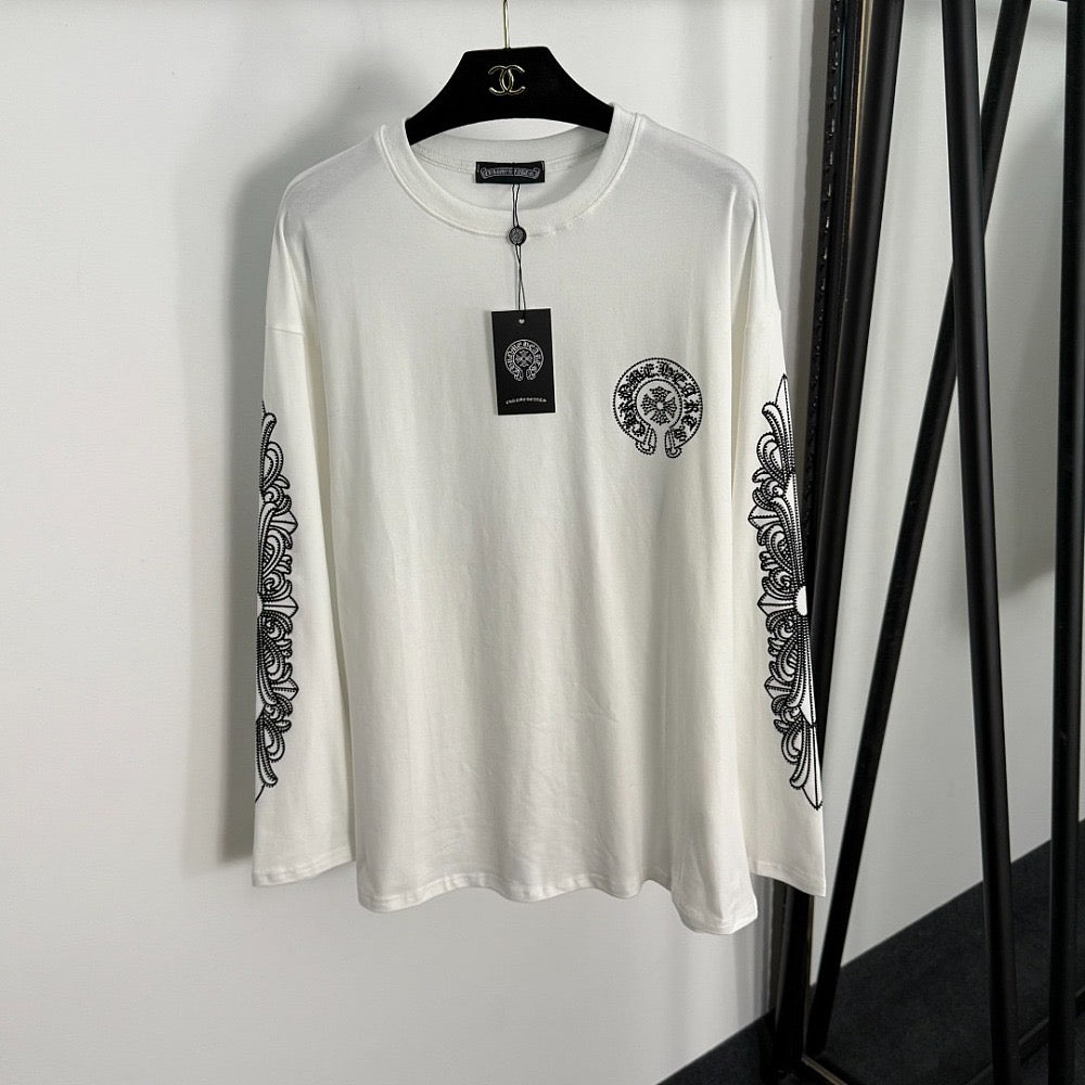 Chrome Hearts Long Sleeve Graphic Tee – LUXE LIVING FASHIONS
