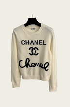 Chanel Luxe Edition Embellished Knit Sweater – Winter Icons Collection