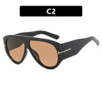 Cavalier Luxe Oversized Shield Sunglasses — Limited Luxe Edition