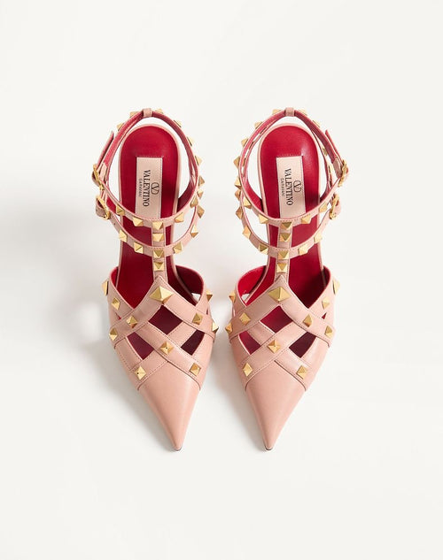 VALENTINO GARAVANI ROCKSTUD CAGED PUMPS