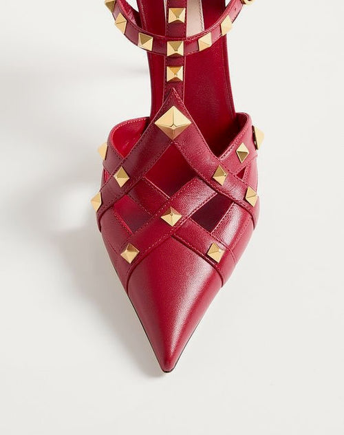 VALENTINO GARAVANI ROCKSTUD CAGED PUMPS