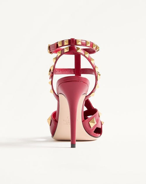 VALENTINO GARAVANI ROCKSTUD CAGED PUMPS