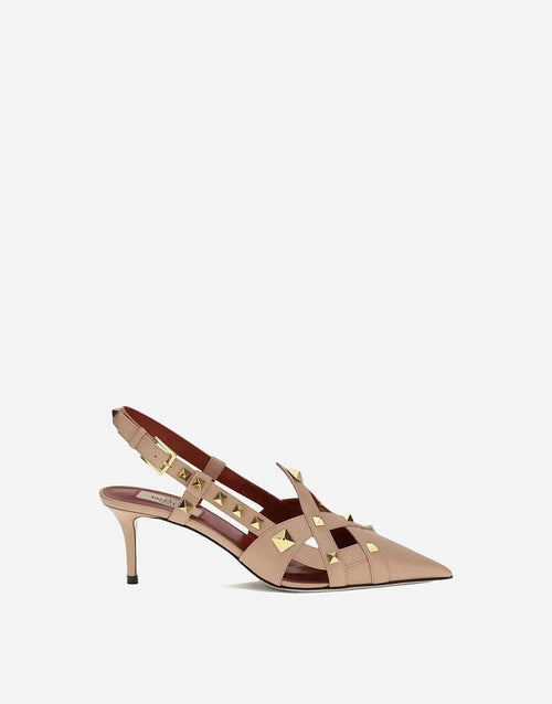 VALENTINO GARAVANI ROCKSTUD SLINGBACK PUMPS