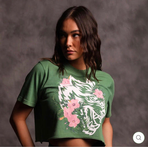 'Top Tier Tigress' Crop Top