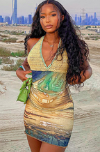 'Bellatrix' Halter Dress