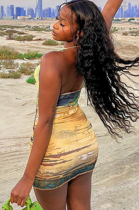 'Bellatrix' Halter Dress