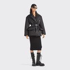 Prada Belted Re-Nylon Puffer Blazer – Iconic Milano Edition