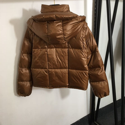 Prada Cropped Re-Nylon Puffer Jacket – Luxe Monogram Edition