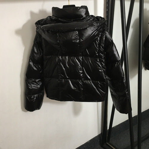 Prada Cropped Re-Nylon Puffer Jacket – Luxe Monogram Edition