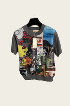 Tory Burch “Atelier Naturel” Printed Knit Top – Collector’s Edition