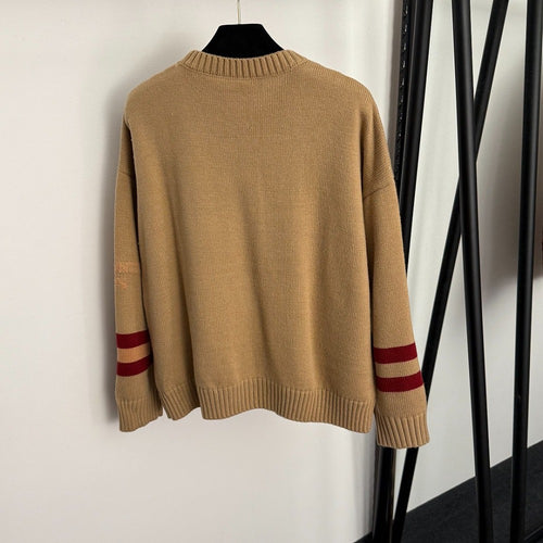 Max Mara “Heritage Lodge” Intarsia Knit Sweater – 1983 Edition