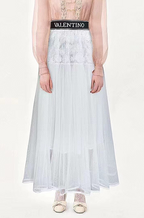 Valentino Pleated Skirt