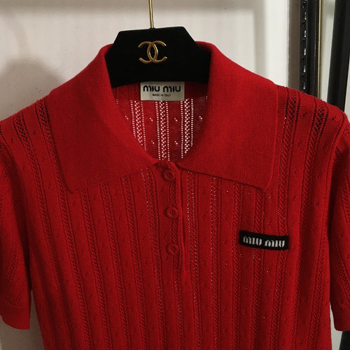 Miu Miu Polo Top