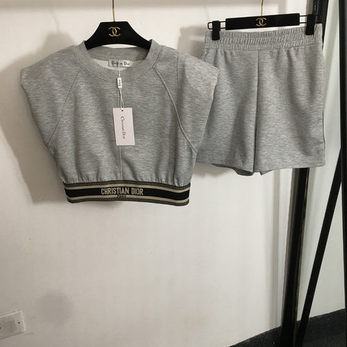 Dior Mini Skirt Set