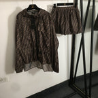 Fendi Monogram Shorts Set