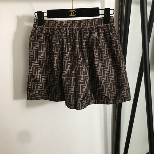 Fendi Monogram Shorts Set