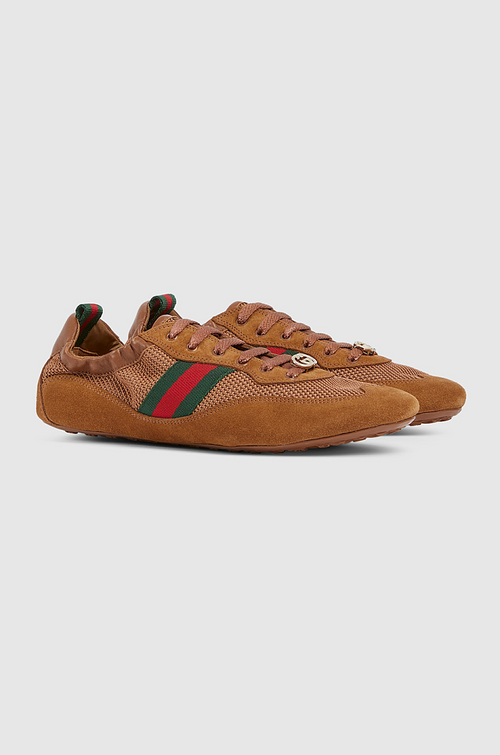 Gucci Knit Web Stripe Sneakers