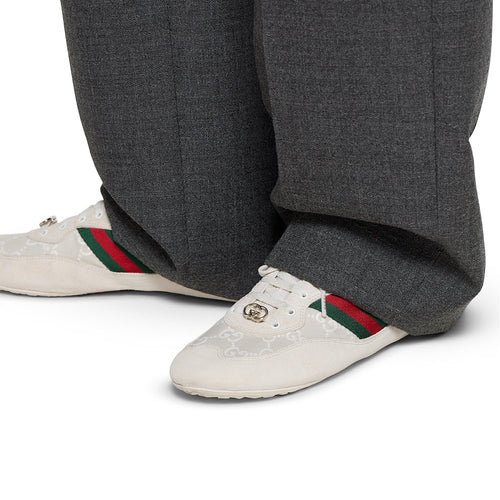 Gucci Knit Web Stripe Sneakers