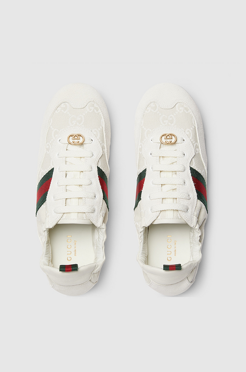Gucci Knit Web Stripe Sneakers