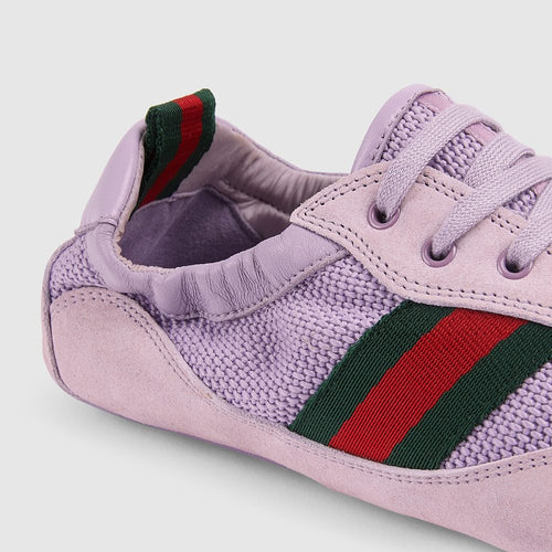 Gucci Knit Web Stripe Sneakers