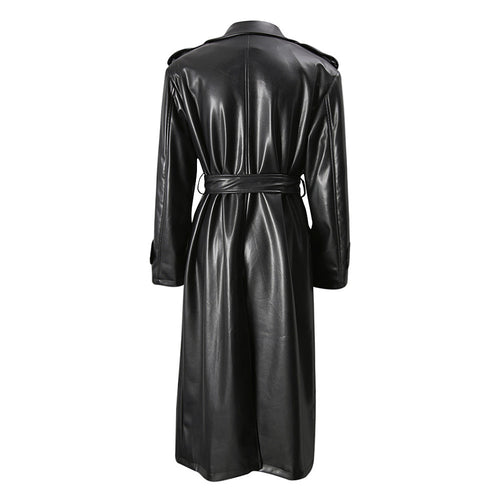 La Loi du Noir Trench Coat