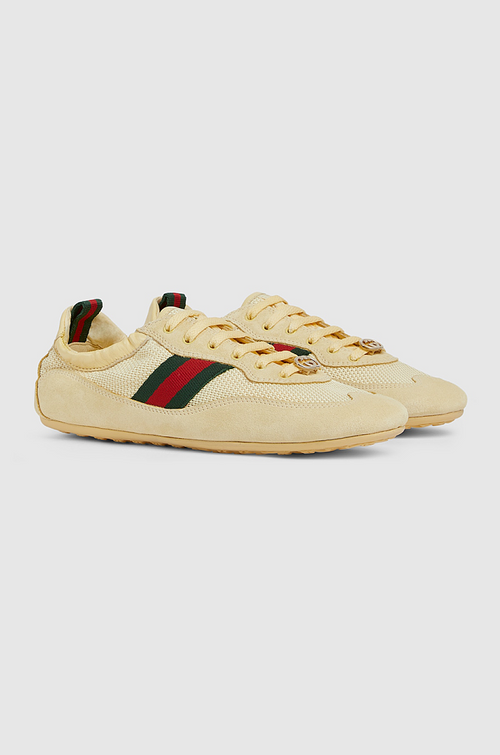 Gucci Knit Web Stripe Sneakers