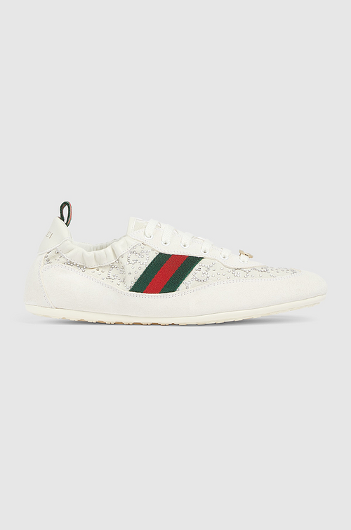Gucci Knit Web Stripe Sneakers