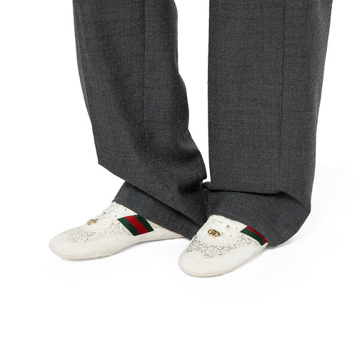 Gucci Knit Web Stripe Sneakers