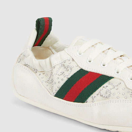 Gucci Knit Web Stripe Sneakers
